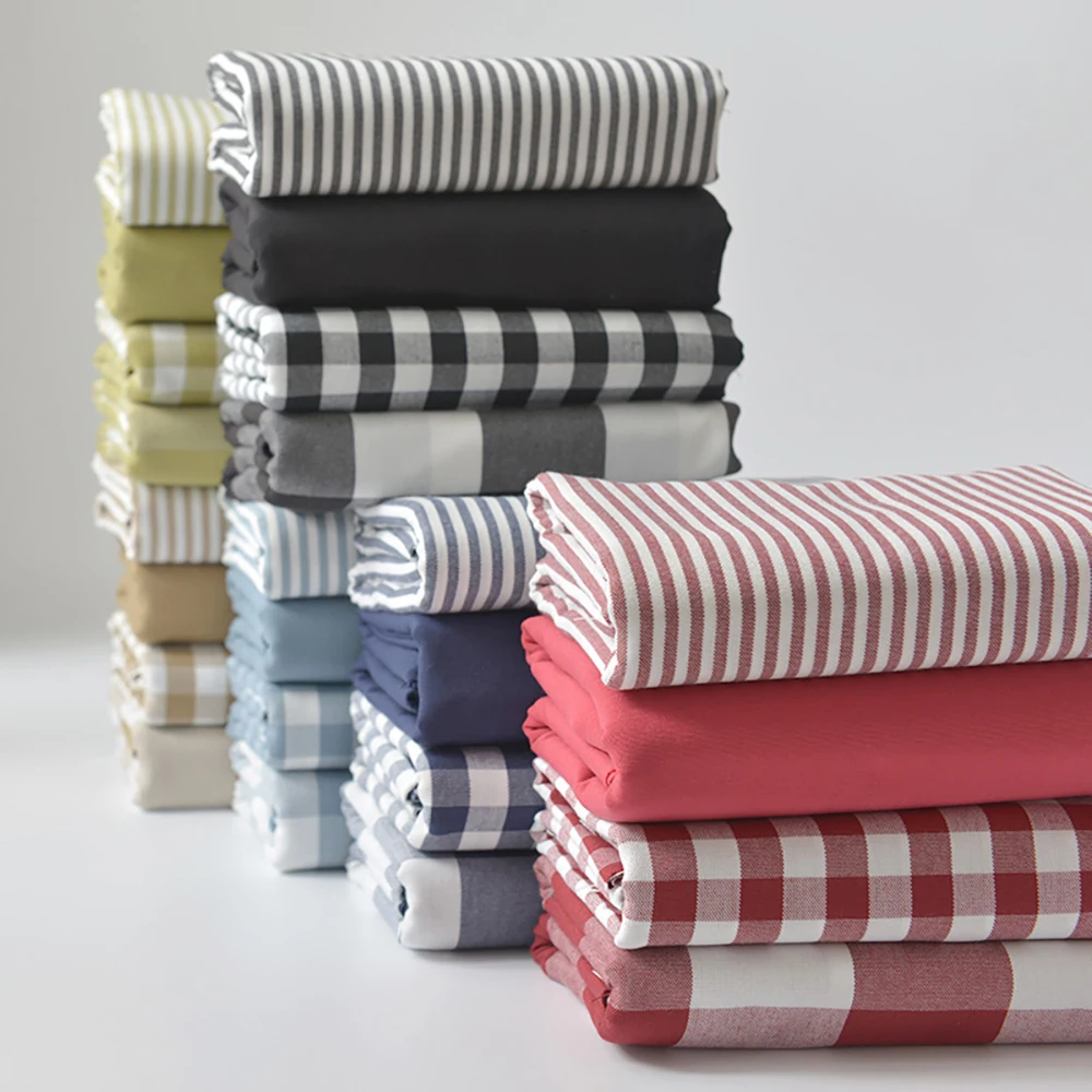 Chainho,Polyster Canvas Fabric,DIY Sewing Quilting Material,Cloth For Table,Sofa Cover,Cushion,Curtain,Bag,3 Sizes,15CF28