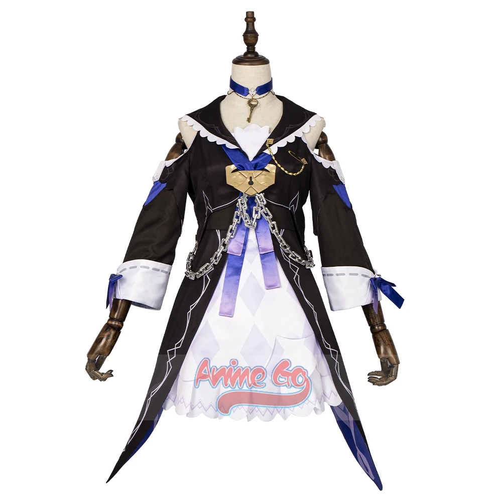 

Game Honkai: Star Rail Herta Cosplay Costume Herta Dress Hat Uniform Halloween Outfits for Women C07701-A