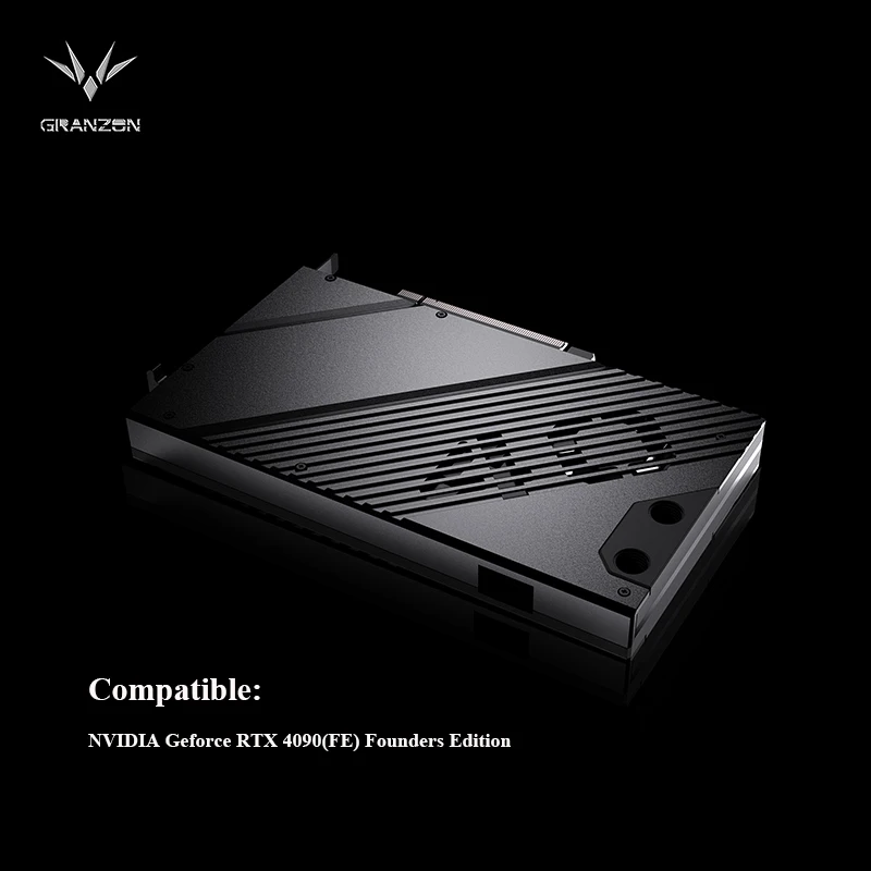 Bykski Gpu Water Cooler Per Nvidia Geforce Rtx 4090(Fe) Founds Edition Blocco Di Raffreddamento Della Scheda Grafica, Copertura Completa, Gbn-Rtx4090F