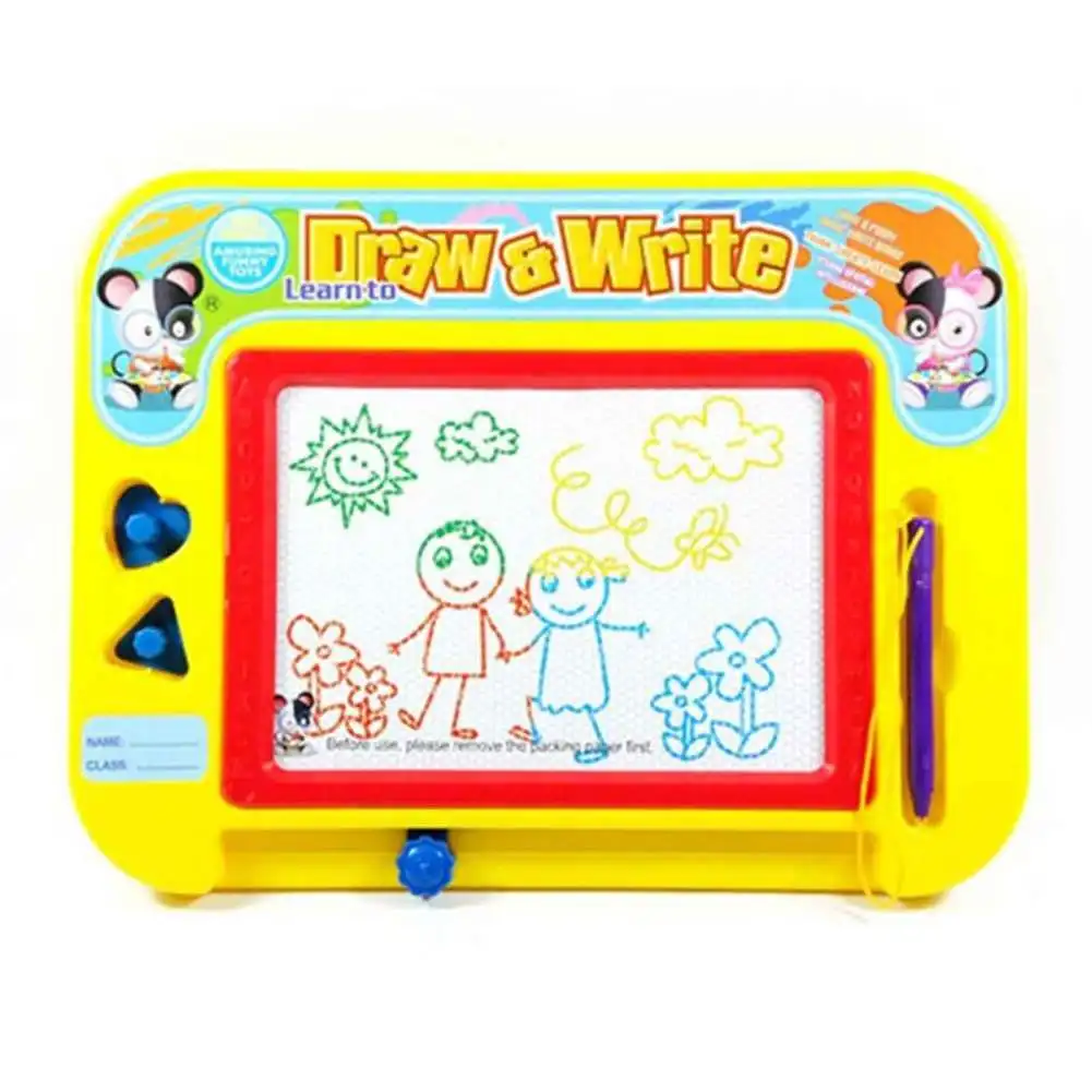 

Magnetic Drawing Board Toddler Toys Erasable Doodle Board Colorful Sketch Doodle Pad For Boys Girls Birthday Gifts