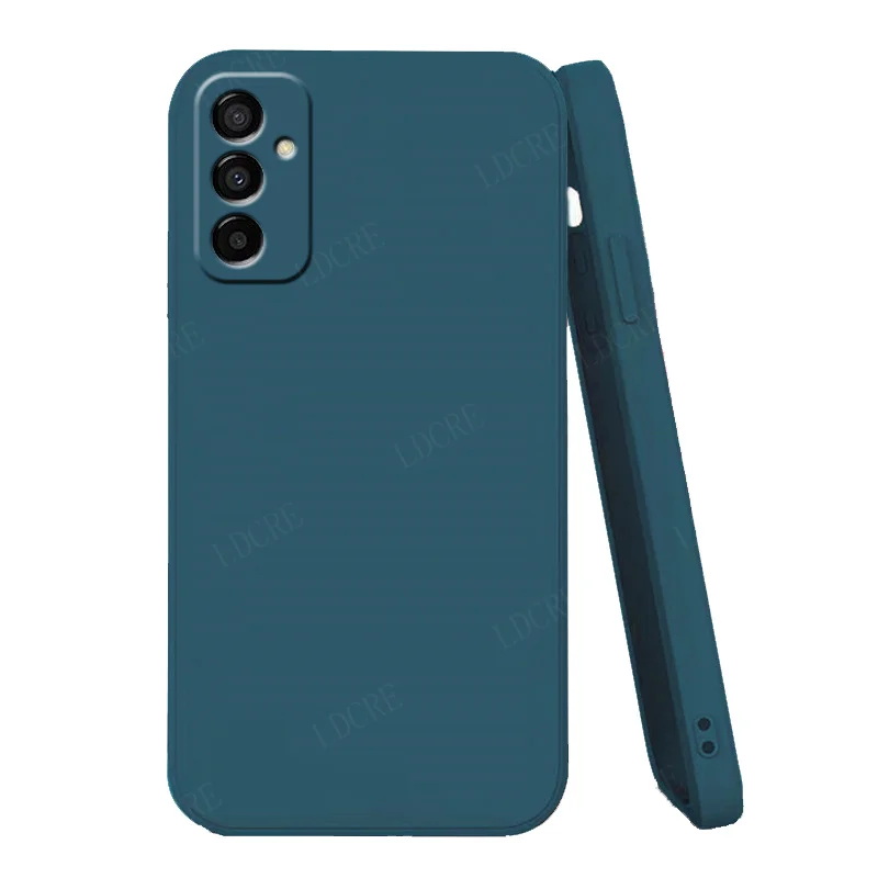 Shockproof Liquid Silicone Back Cover - Soft TPU Bumper Case