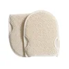 Soft Natural Loofah Glove Double-sided Body Scrub Sponge Pad Shower Body Scrubber Mitt for Shower Spa Skin Clean Bath Gloves 3