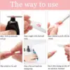 Gel Brush & Picker, 2 IN 1 Design Nail Brush and Spatula,Gel Nail Brush Tool for Acrylic Nails Extension Gel 3