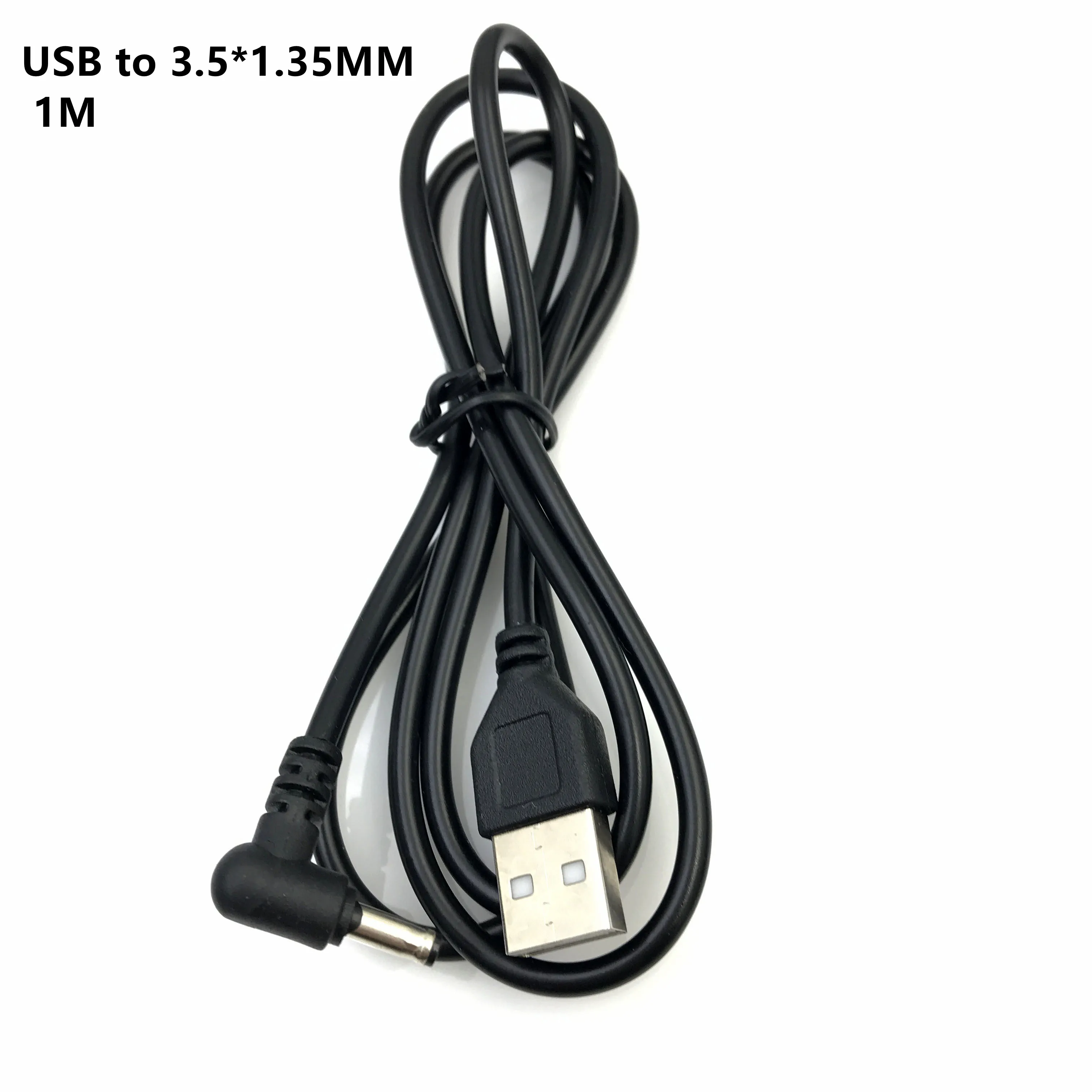 

Переходник с USB типа «папа» на штекер питания постоянного тока, адаптер с разъемом «папа» 90 градусов, 3,5 мм x 1,35 мм, кабель преобразователя питания, шнур USB на 3,5*1,35