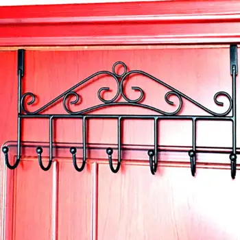 Practical Hanger Hook Lightweight Door Hook Sturdy No Punching Hanger Hook  Space-saving