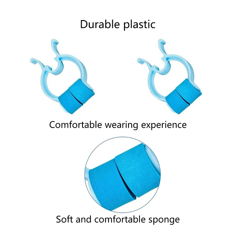 Nose Stop Clips Set Nose Bleed Stopper Swimming Clip for Adult and Kids