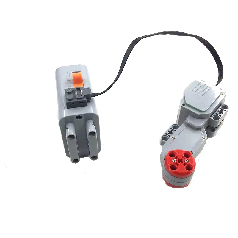 전원 기능 Ev3 9686 PF 익스텐션 케이블 빌딩 블록, 레고 9686 로봇 교육과 호환 가능, 어린이 Moc 브릭 장난감