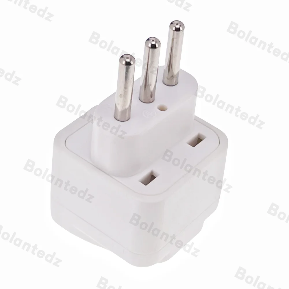IT Conversion plug EURO CN AU USA EU to Italy Travel AC Power Adapter 1PC