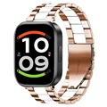 Rose gold white