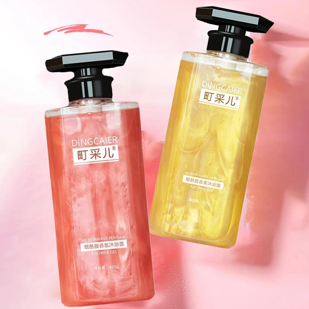 

Niacinamide Fragrance Shower Gel Moisturize Refreshing Oil Control Remove Mites Acne Shower Gel Lasting Fragrance Body Bath Wash