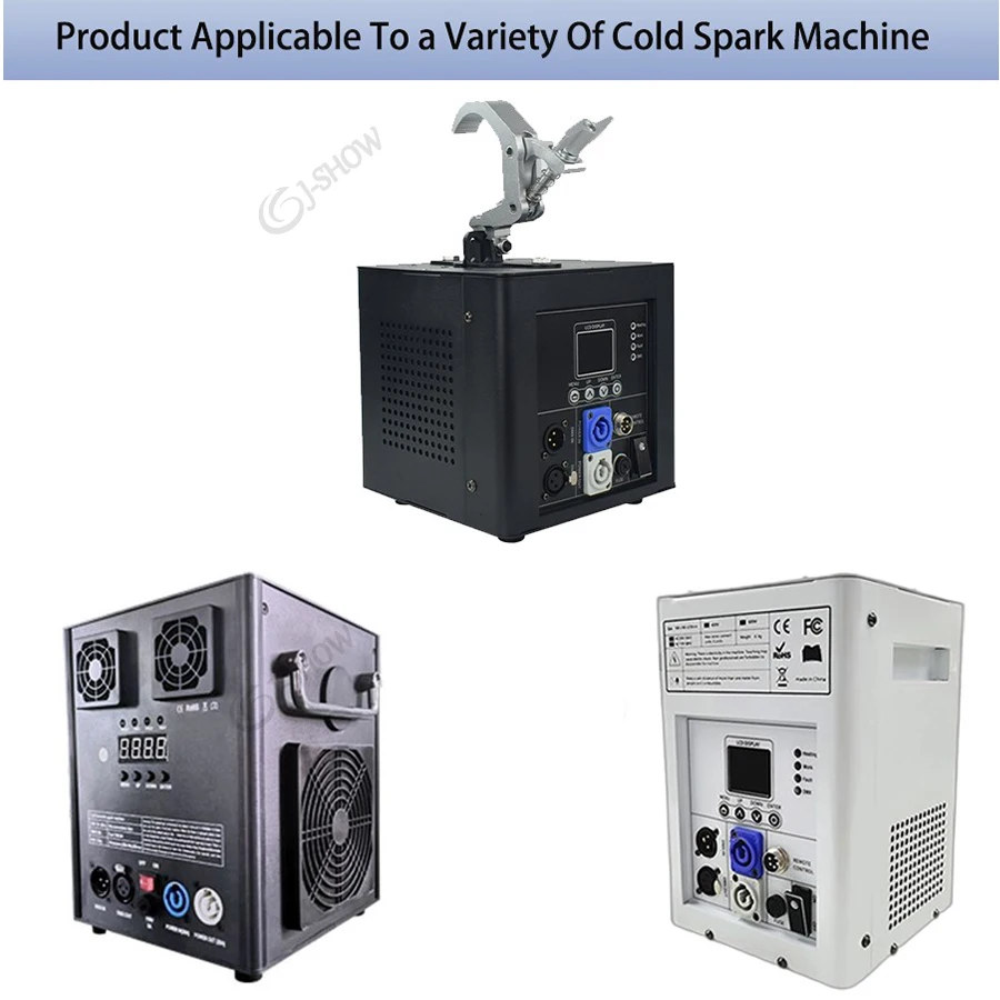 Cold Spark Powder Hand Held Cold Fountain Machine 1~100 Bag Ti Powder Cold Spark Machine Wedding Stage Cold Sparkle Fountain Machine Dust Spark Fountain For Wedding
