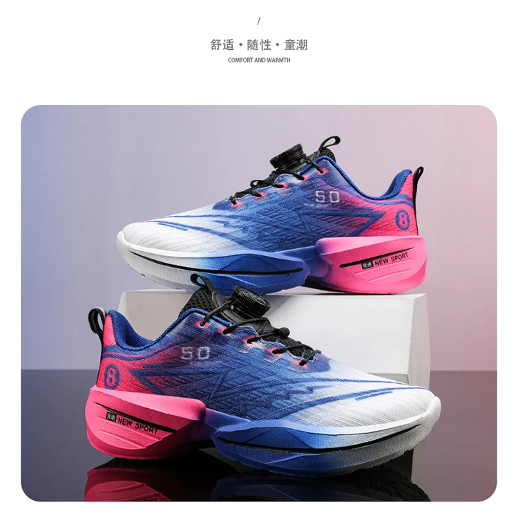 Kids Sneakers Fashion Running Shoes for Children New Outdoor Sports Shoes Teenagers Athletics Comfortable Non-Slip Tennis Shoes