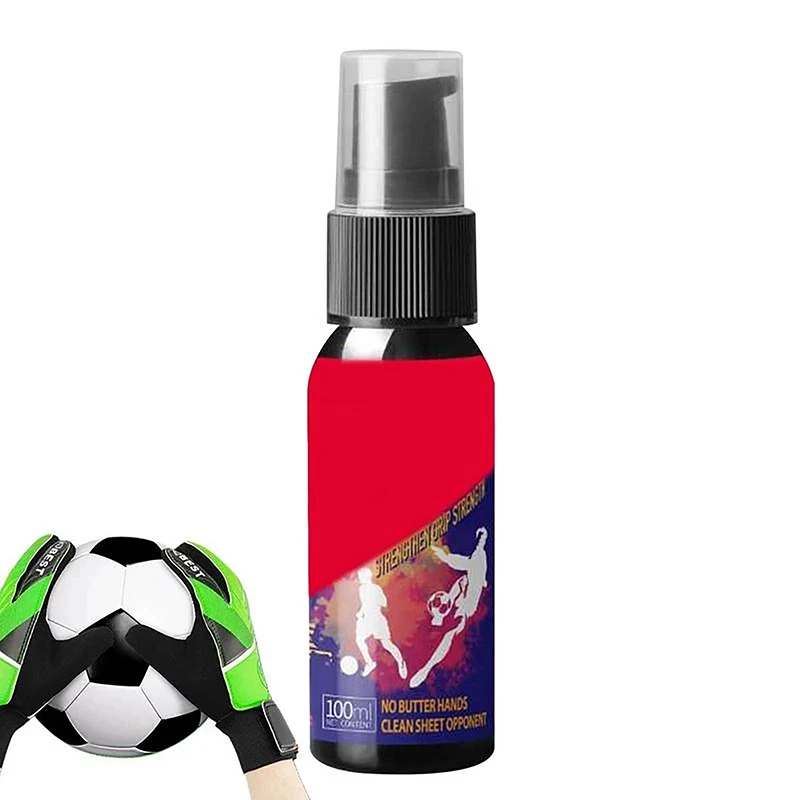 Goalkeeper Glove Spray Football Grip Spray Goalkeeper Gloves Tackifier Football Grip Glove Glue For Enhanced Sticky football grip spray
