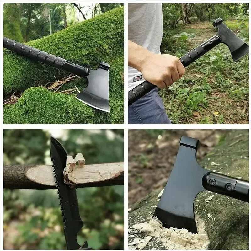 Foldable Tactical Axe Multi Tool Kit Emergency Gear Tourist AX Survival Axe Outdoor Portable Tomahawk Wild Camping Hatchet топор 5
