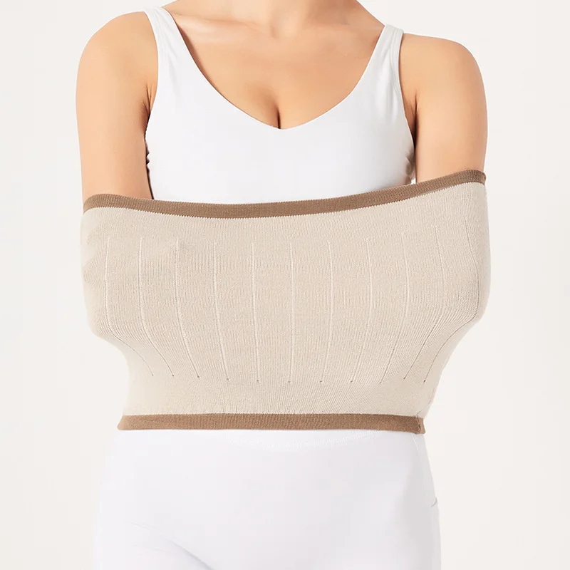 Soft Warm Knit Compression Waistband Back Brace Lumbar Support Wrap Slim Waist Trimmer Kidney Binder Belly Stomach Warmer Belt