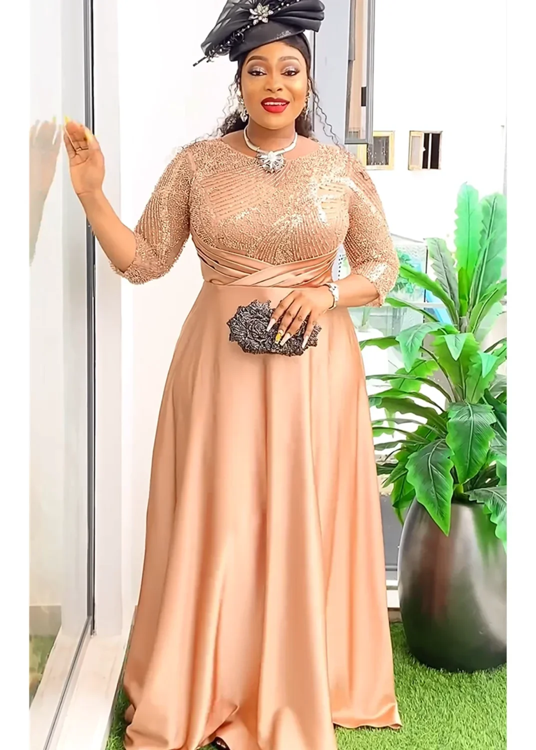 plus size dresses for christmas [Plus Size] Red & Green 1950s Snowflake Swing Dress not the turkey fresh out the oven Elegant Dresses Christmas Party Dresses
