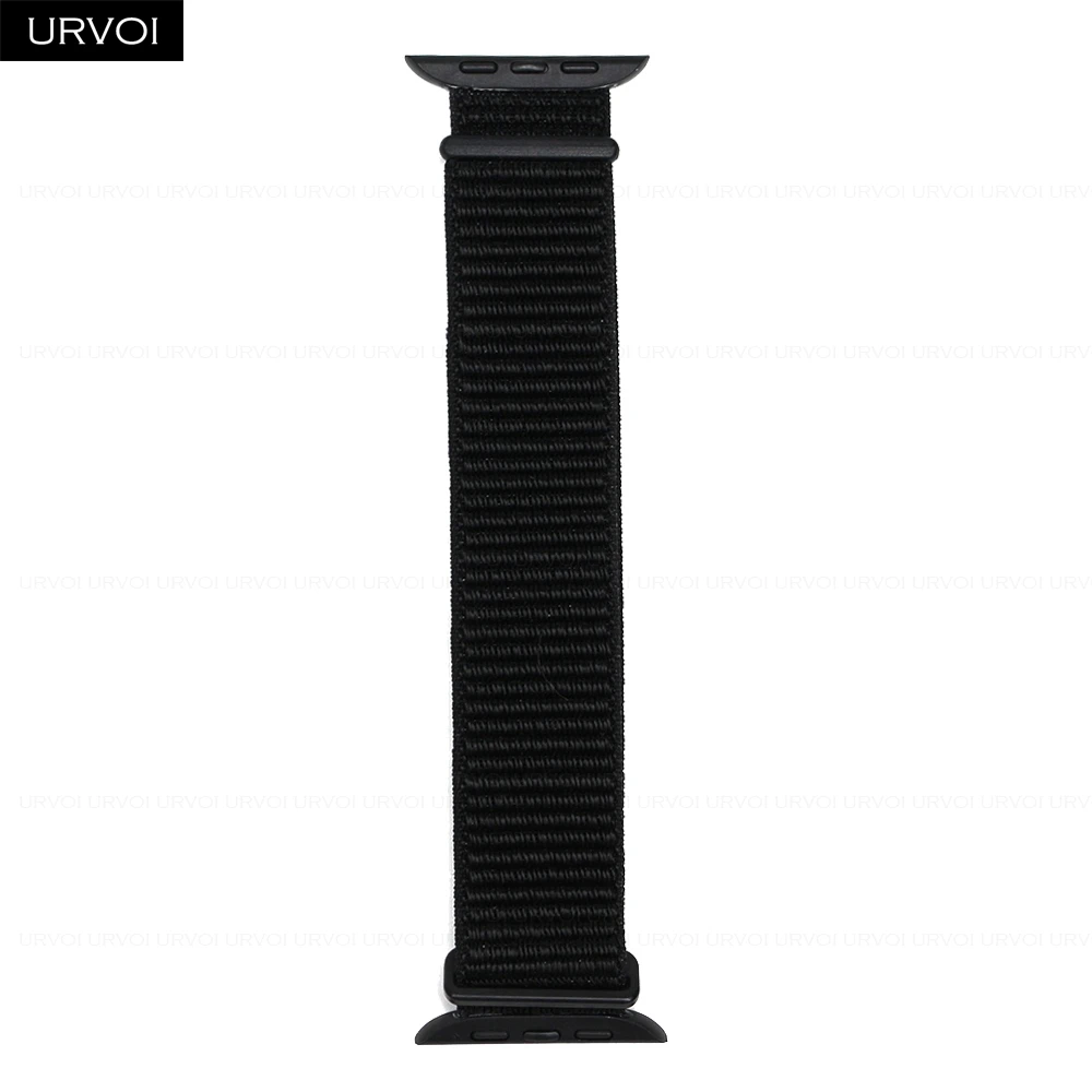 URVOI Premium Nylon Sport Loop Wristband with Hook & Loop Closure