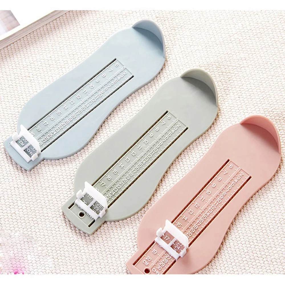 Montessori Newborn Infantil Foot Measure Gauge Shoes Size Measuring Ruler Tool Funny Gadgets Educational Math Toy New