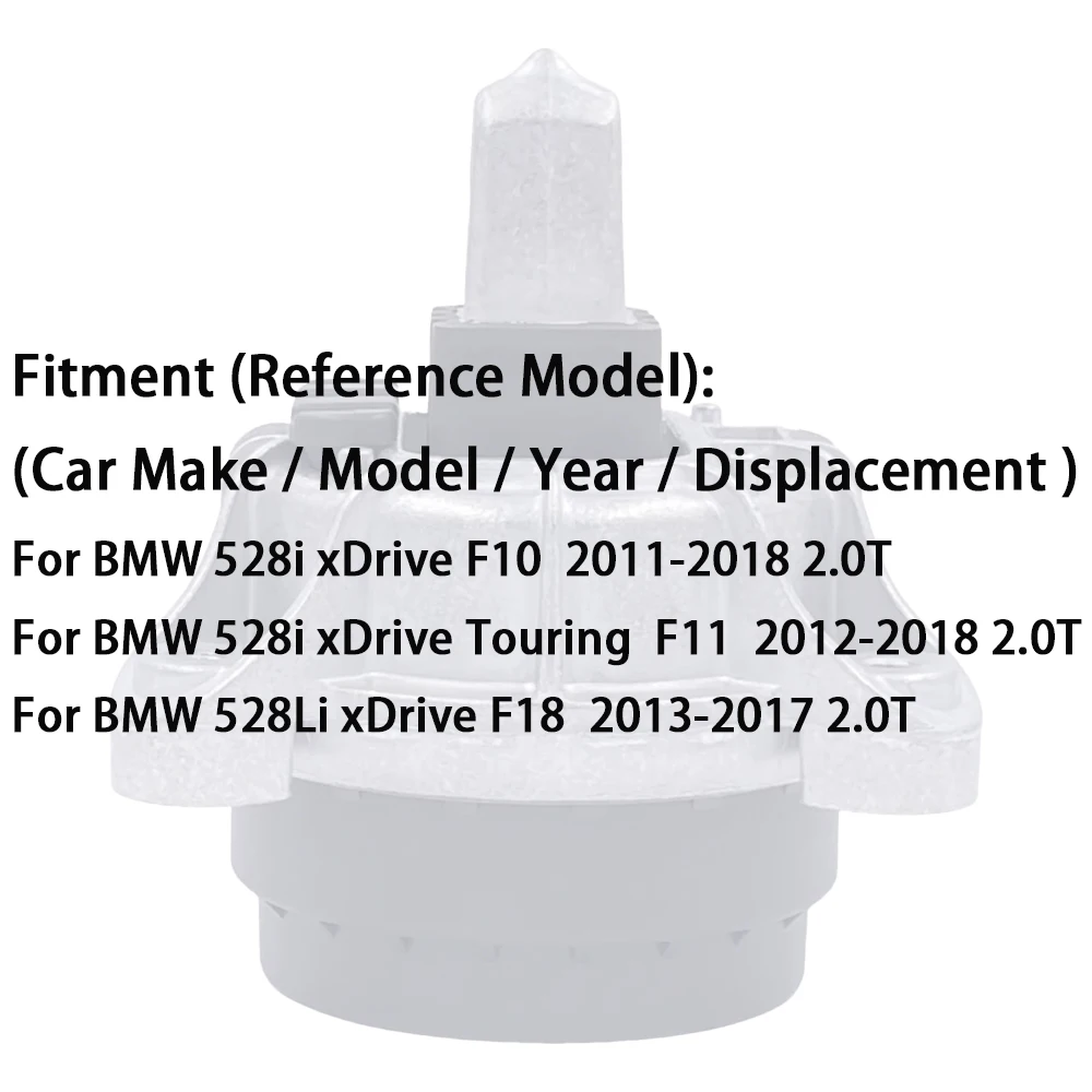 22117935147 For BMW F10 F11 F18 528i 528Li XDrive Touring Engine Mount 2011- 2.0T Bracket Support Spare Parts