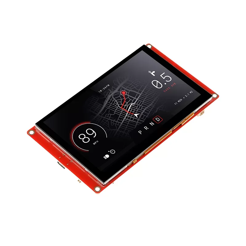 Módulo de Exibição Inteligente com Aprendizado para Arduino Esp32 Hmi Touch Screen Tft Lcd Resolução 800x480 Esp32 5.0 - Imagem 5