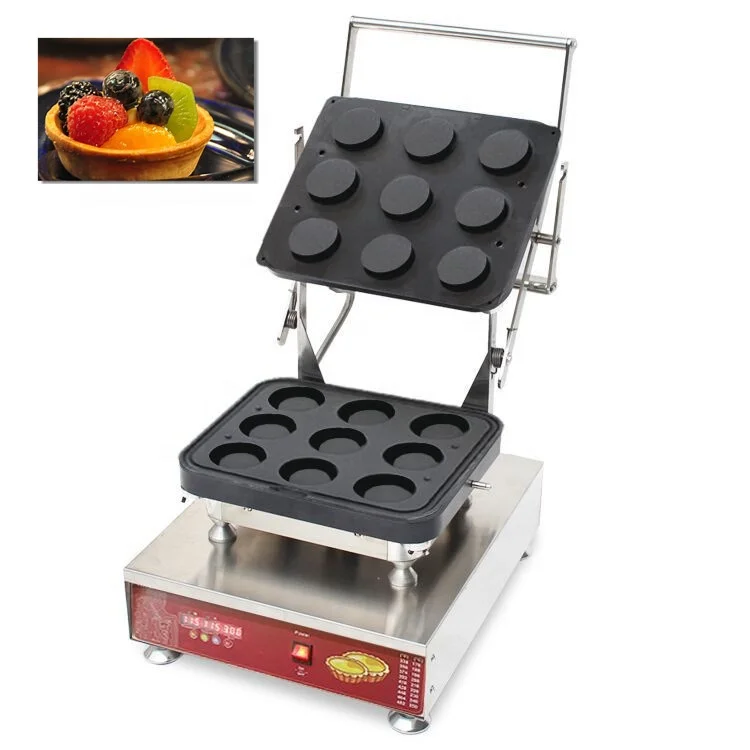 Commercial Electric Mini Egg Tart Tartlet Shell Forming Maker Making Machine