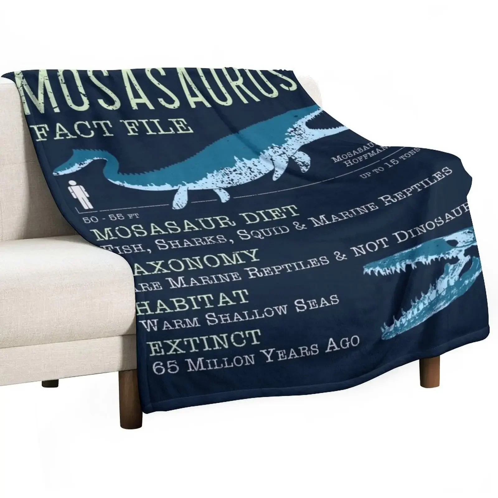 

Толстое покрывало Mosasaurus для дивана, дивана, постельное белье