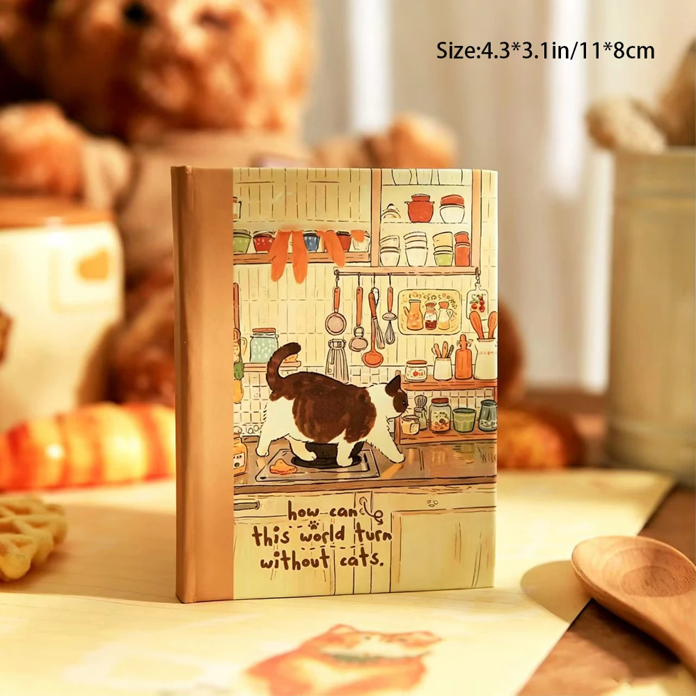 Cat Series Illustrated Student Notebook Handbook
