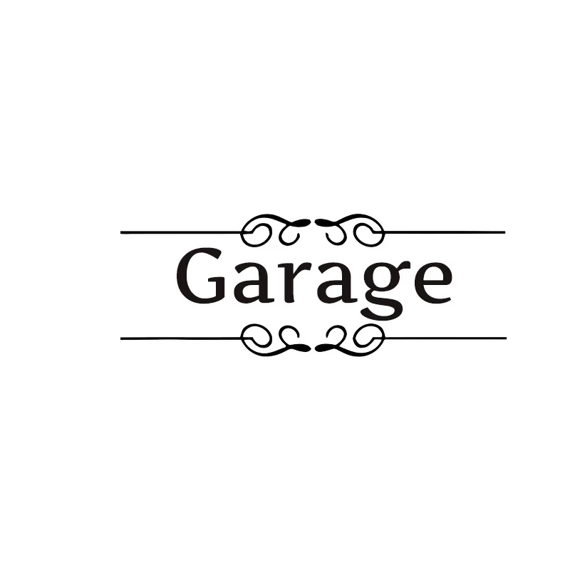 Wall Stickers Toilet Bathroom Bedroom Garage Kitchen Office Entrance Sign Door Stickers For Home Decoration Diy Vinyl Art Word Decals