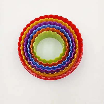 6pcs Round shape