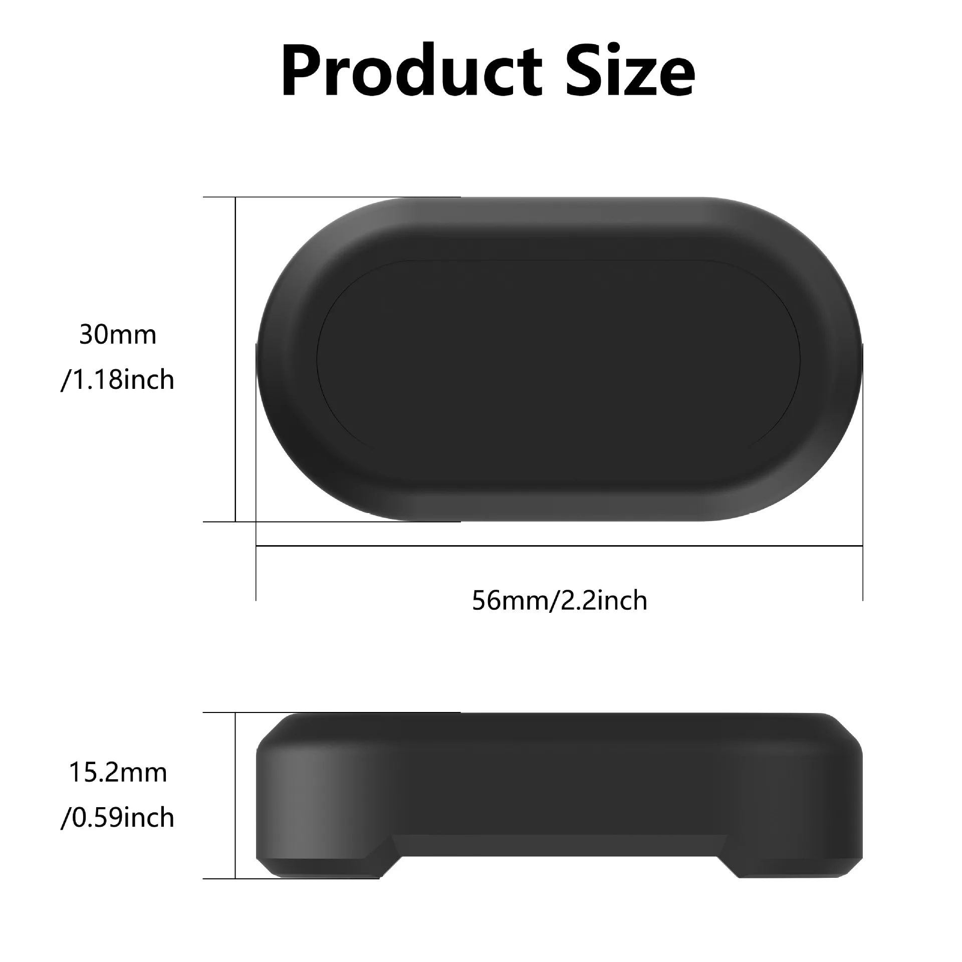 Eayburst Magnethalterung für Samsung Smart Tag 2, wasserdichte Abdeckung mit 3M-Klebstoff, magnetisch oder selbstklebend für SmartTag 2-Gehäuse – Detail 3