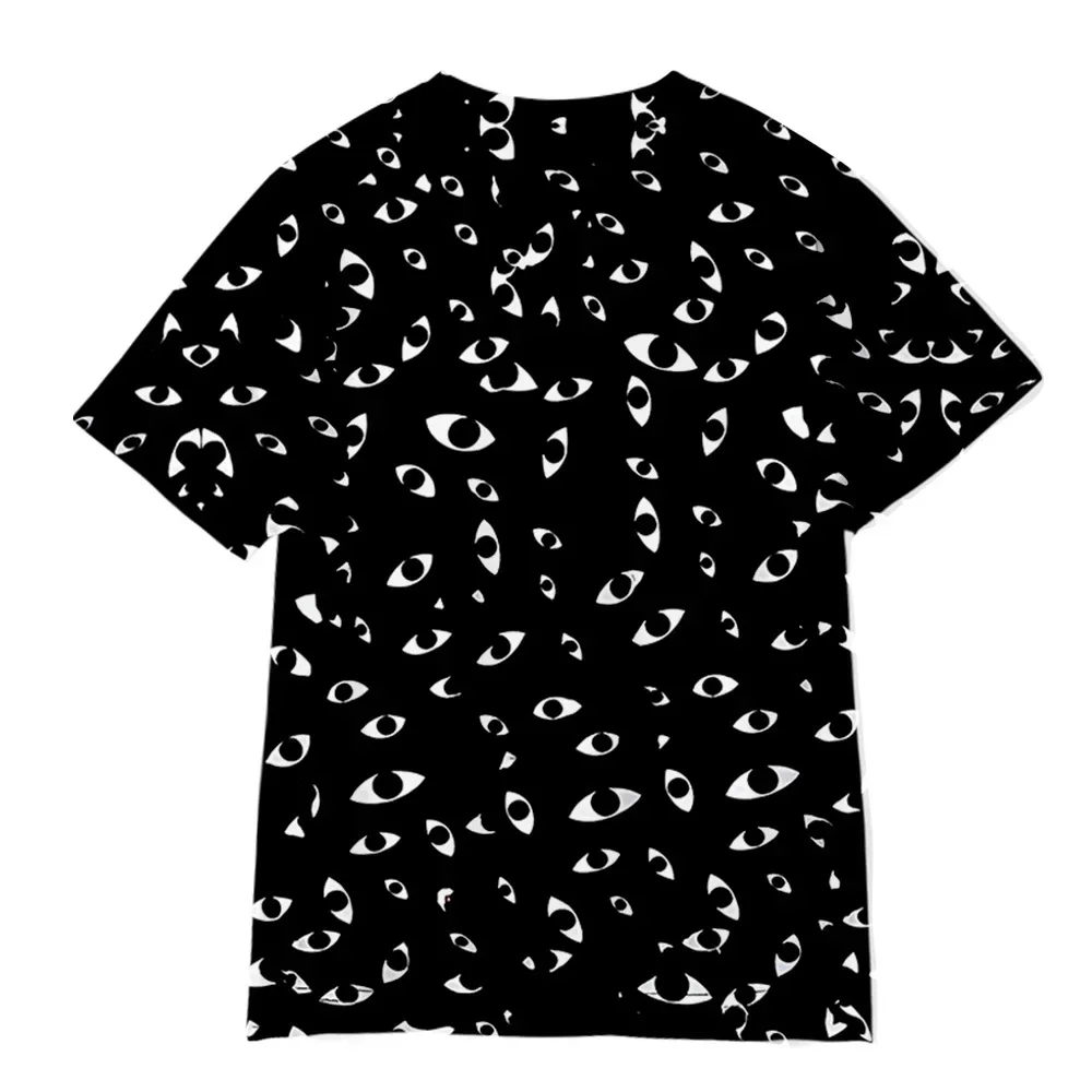 New 3D Escape Door Doors Children's Pure Cotton Fashion Trend Comfortable Versatile Casual Cute T-shirt Surprise Gift 3