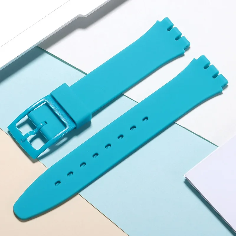 Vibrant Silicone Watchband - Soft, Durable, and Easy-to-Install Replacement Strap with Tools