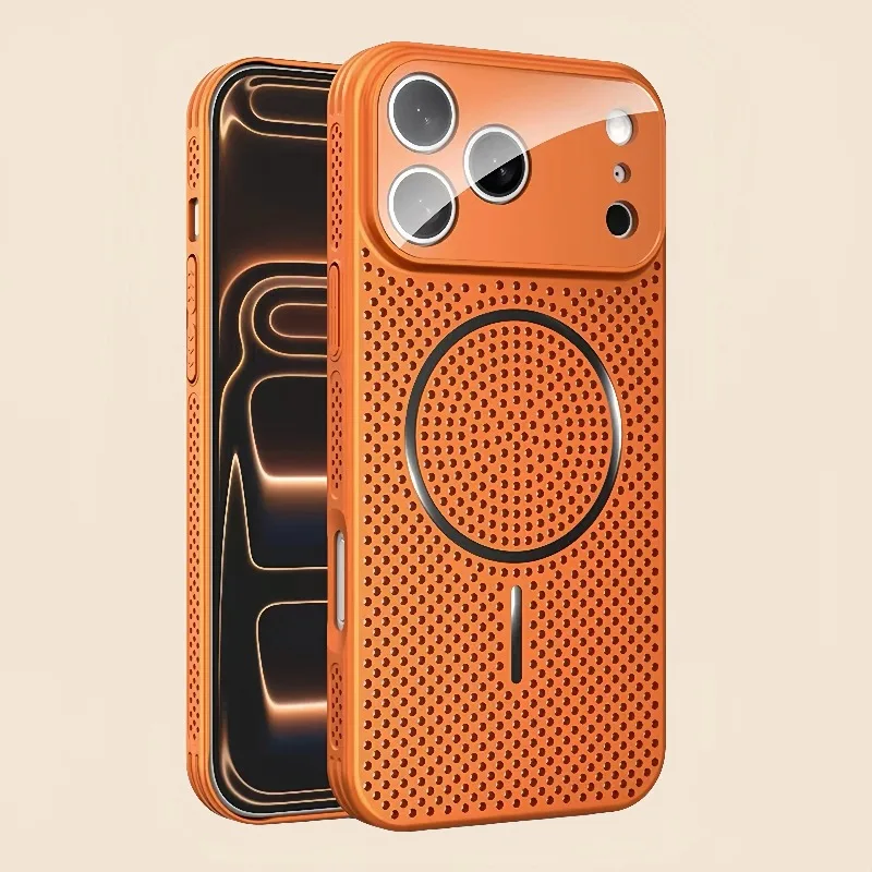 Luxury Magnetic Heat Dissipation Phone Case with Magsafe Compatibility