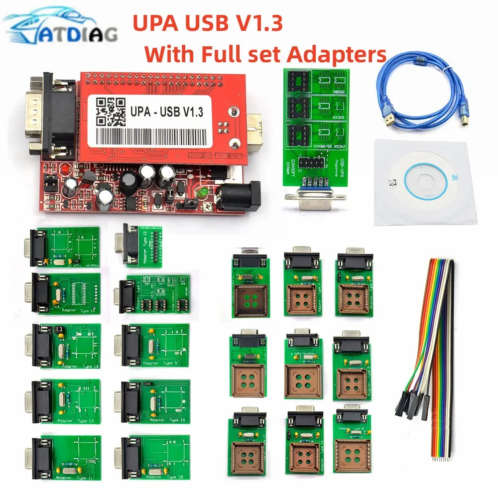 Best quality UPA UPA Usb Programmer Diagnostic-tool UPA-USB ECU Programmer USB V1.3 With Full Adapters