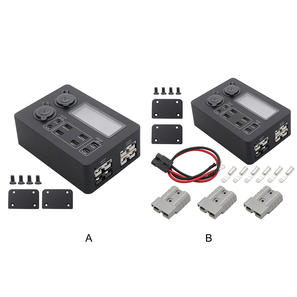 

Mini Power Box Power Socket Box Socket Box Portable Control Hub For RVs SUVs Boats Yachts Cars