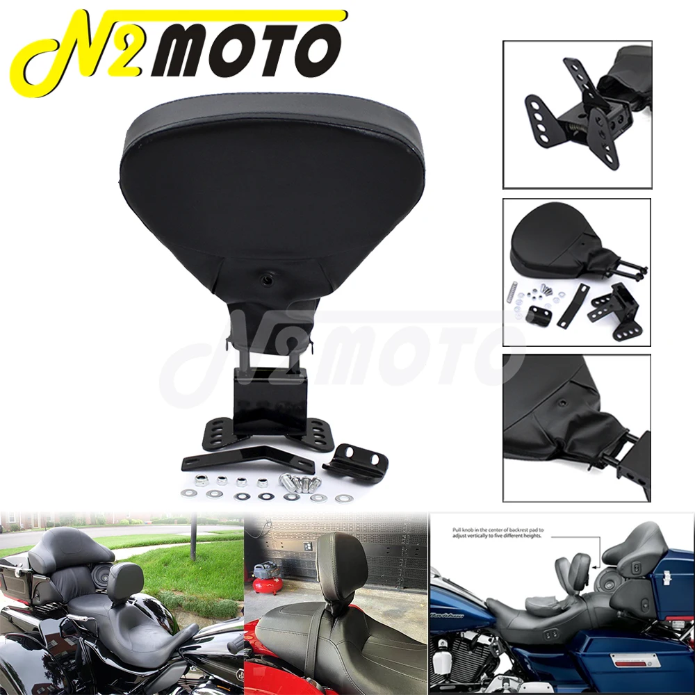 

Регулируемая подкладка для спинки мотоцикла, для Harley Touring Road King Street Electra Glide Ultra Classic 09 +