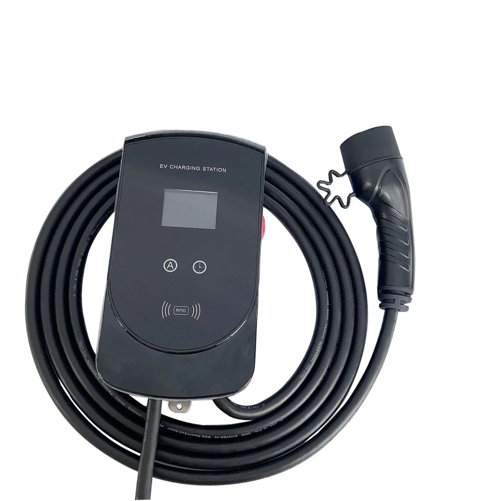 Fisher Iec62196 Impermeabile Ip65 Auto Elettrica Di Ricarica Wallbox 32A 3-Phase Ac Ev Stazione Del Caricatore Con App