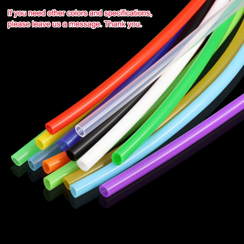 1/5/10m Food Grade Silicone Tube Color ID 0.5/1/2/3/4/5/6/7/8mm Water Connector Fish Tank Pond Pump Hoses Flexible Rubber Hose