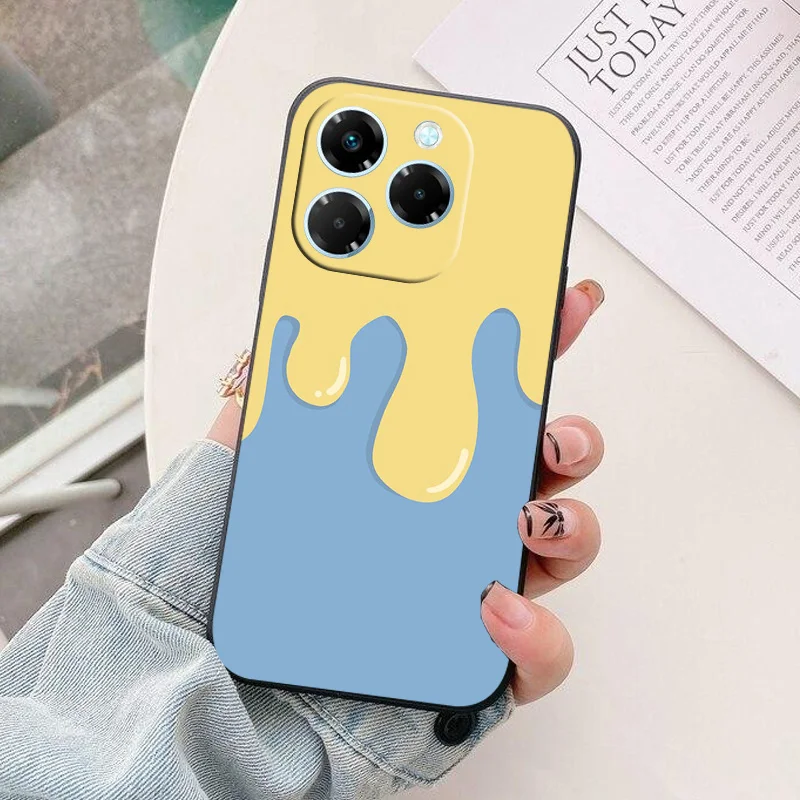 Astronaut Cartoon Silicone Phone Case - TPU Back Cover Shell & Protective Bag