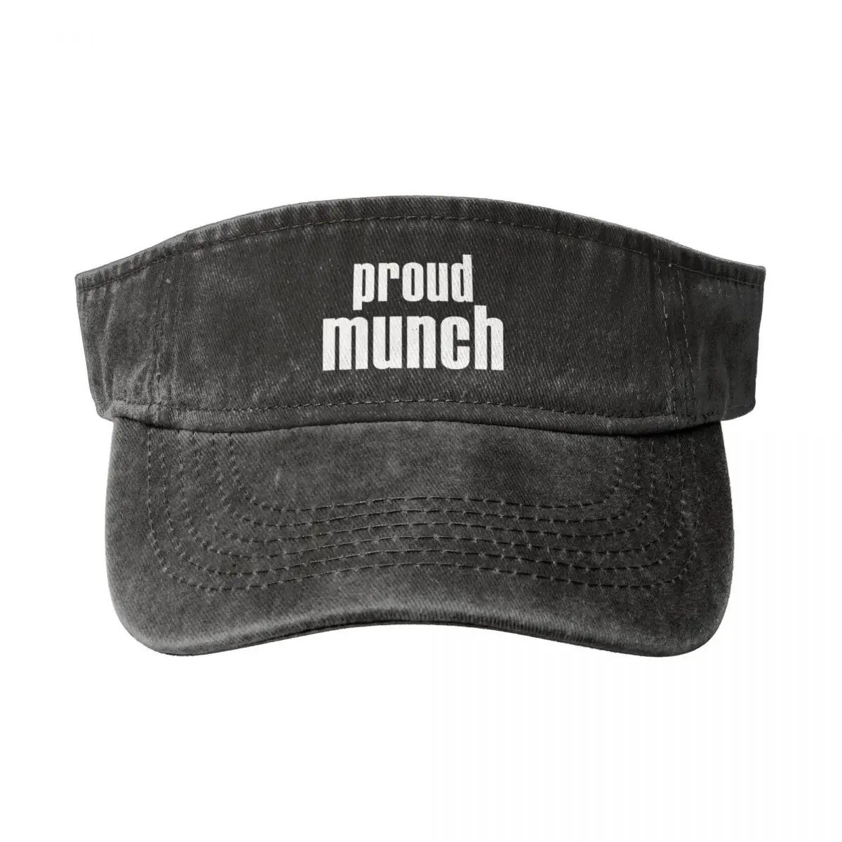 

Proud Munch Letters Empty Top Baseball Sun Cap Summer Adjustable Baseball Cap