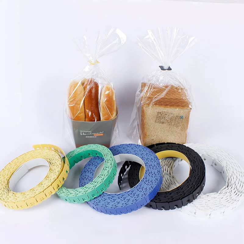 Colorful Bread Clip for Bread Bags, Plastic Bag Sealer, Food Bag Sealing Clip, Mini Vacuum Sealing Clamp 3