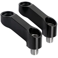 Areyourshop 10mm Mirror Extender Riser Extension For Yamaha XT1200ZE Super Tenere 2012-2021 motor parts 1