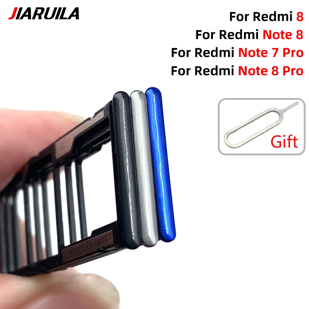 

10 шт., лотки для SIM-карты для телефона Xiaomi Redmi 8/Redmi Note 7 Pro Note 8 Pro