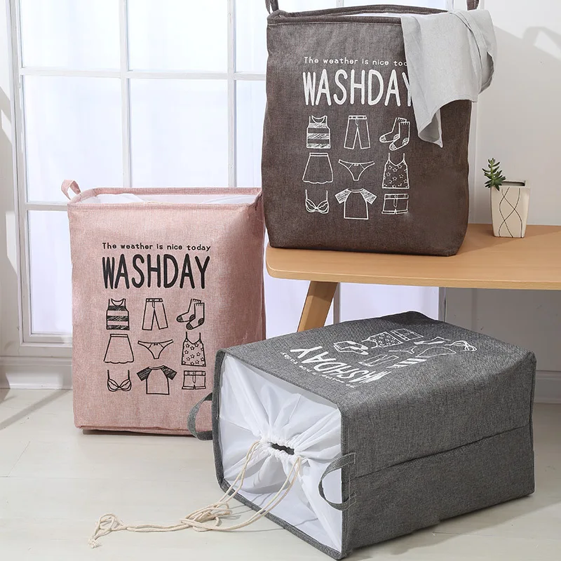 

Clothing Binding Storage Bag, Folding Storage Box, Clothing Quilt Fabric Storage Basket