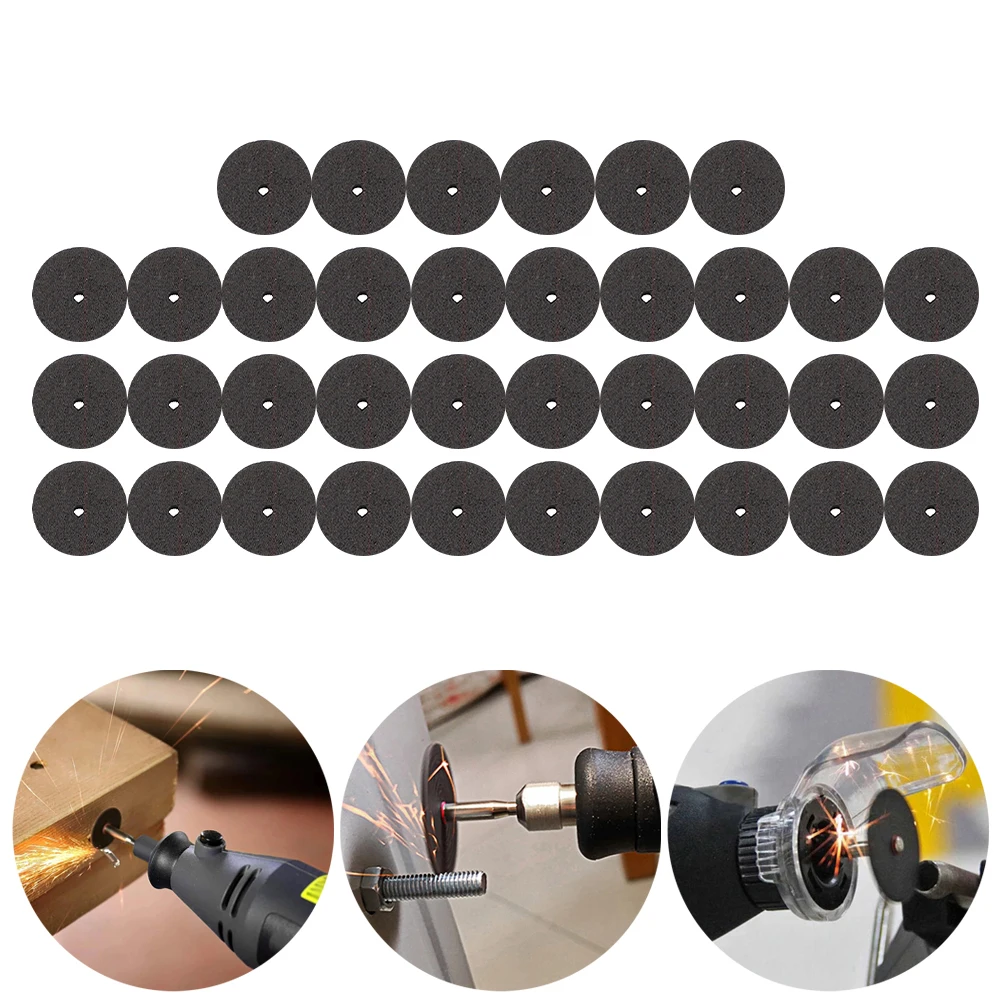 

36pcs 24mm Cutting Disc Circular Saw Blade Resin Grinding Wheel For Rotary Cutting Metal Power Tools Replacem Accessories