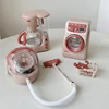 Electric Kitchen Appliance Toy for Girls with Sound & Light Simulation Coffee Maker/Toaster Kitchen Toy Motor Skill Toy 3