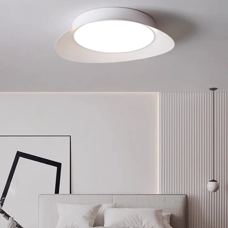 

Indoor Nordic Ceiling Lamp Metal Oval Design Kids Unique Office Bathroom Classic Ceiling Lamp Hallway Lamparas Lights Decoration