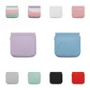 Makeup Bag Mini Cosmetic Bag Travel Supplies Storage Bag Lipstick Storage Bag Self-closing Silicone Leaf Spring Bag Girls 6