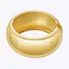 ENFASHION Pulseras Statement Curved Wide Elastic Bangle For Women's 18K Gold Plated Zinc Alloy Jewelry Cocktail B242432 B242433 1