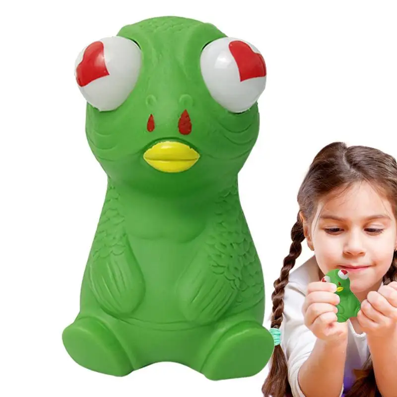 

Popping Out Eyes Squeeze Toys Green Fish Popping Out Eyes Kids Flexible Toys Cute Finger Flexibility Exercising Relaxing Toy